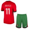 Fotbalový Komplet Portugalsko Joao Felix 11 Dětské Domácí ME 2024 Krátký Rukáv (+ trenýrky)